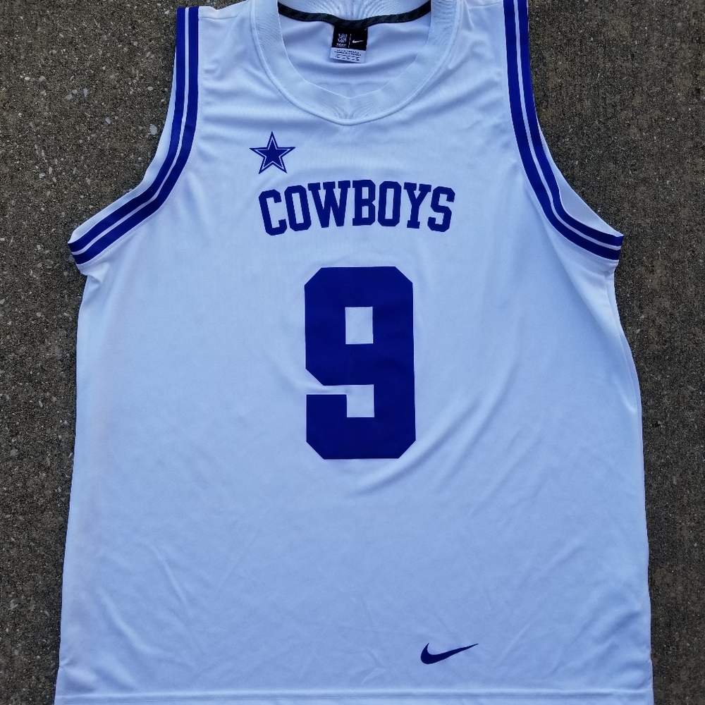 Official Tony Romo Dallas Cowboys bball jersey